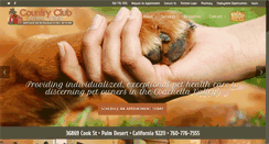 Desktop Screenshot of countryclubdvm.com